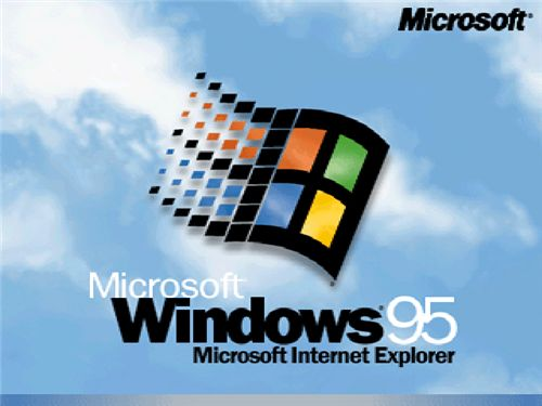windows 95 wallpaper. Windows History: logos