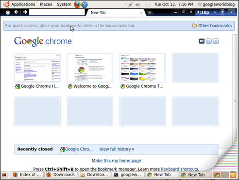 Google Chrome OS Browser