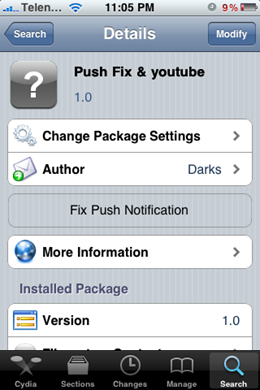 Youtube Fix for iPhone 3.1.2 blacksn0w Unlock