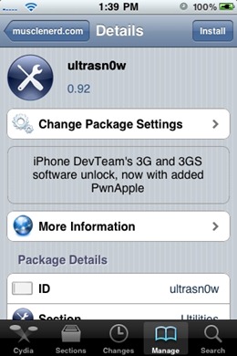 ultrasn0w 0.92